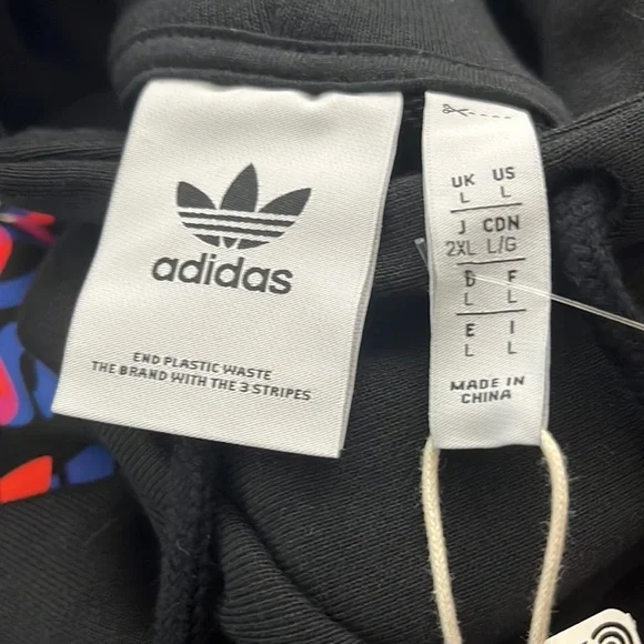 Adidas Originals HYPRRL Hoodie Size L - Picture 9 of 16